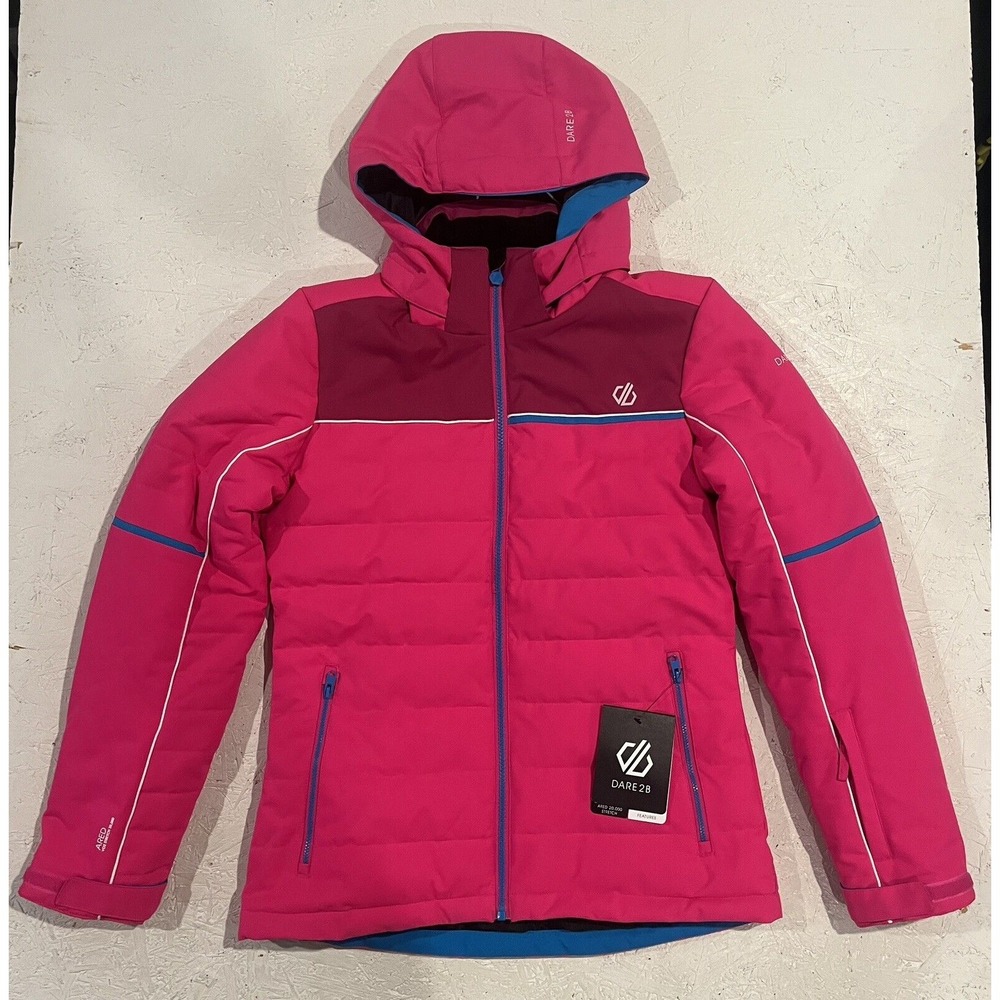 Dare2b Ared VO2 Stretch 20000 Ski Jacket Pink Size 15/16 Years Old Winter‎